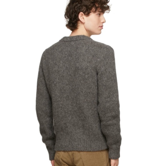 DOPPIAA Alpaca-knit V-neck Sweater (size S) - Picture 7 of 9